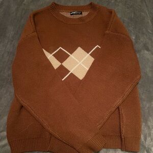 Brown sweater